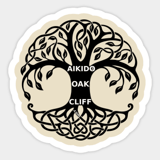 Aikido Oak Cliff Sticker